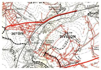 108 Brigade's Objectives.