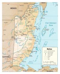 Belize Map