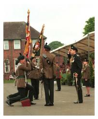 Duke of York Persentation of Colours 3 R IRISH