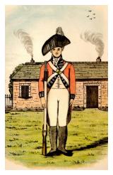 Uniform 89th Regiment Foot 1794