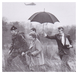 Prime Minister Margaret Thatcher visits 2nd Battalion The Royal Irish Rangers