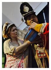 Private McMullan Tableau in the Inniskillings Museum.